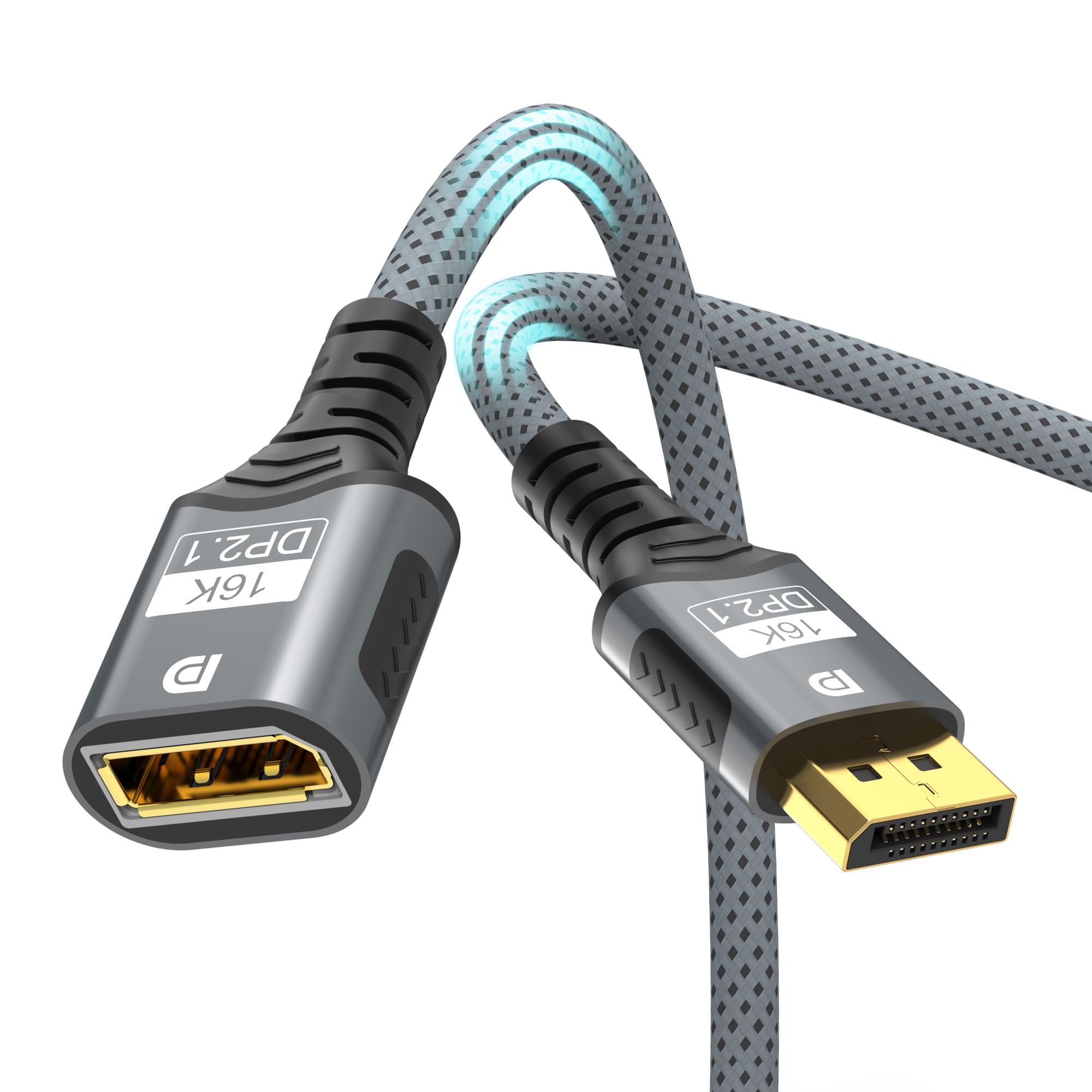 Amazon.co.jp: FDBRO ディスプレイポート 2.1 延長ケーブル DP（オス
